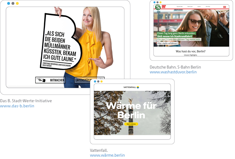 Übersicht Beispiele für Erfolgsfaktoren einer Digitalen Stadtmarke: Nutzungsrate, Sichtbarkeit, Wahrscheinlichkeit und Häufigkeit der Nutzung