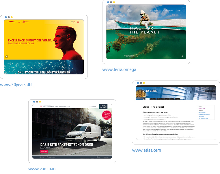 Digitale Unternehmensmarken 2019: Beispiele