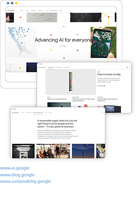 Digitale Unternehmensmarken 2019: Beispiele