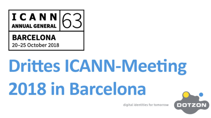 ICANN 63 in Barcelona