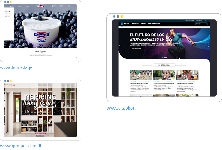 Beispiele Umsetzung digitale Unternehmensmarken