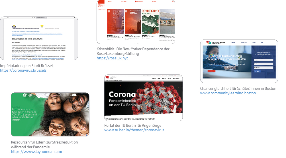 Übersicht Beispiele wie Digitale Stadtmarken lokale Kommunikation nutzen: Lokale Angebote und Besonderheiten