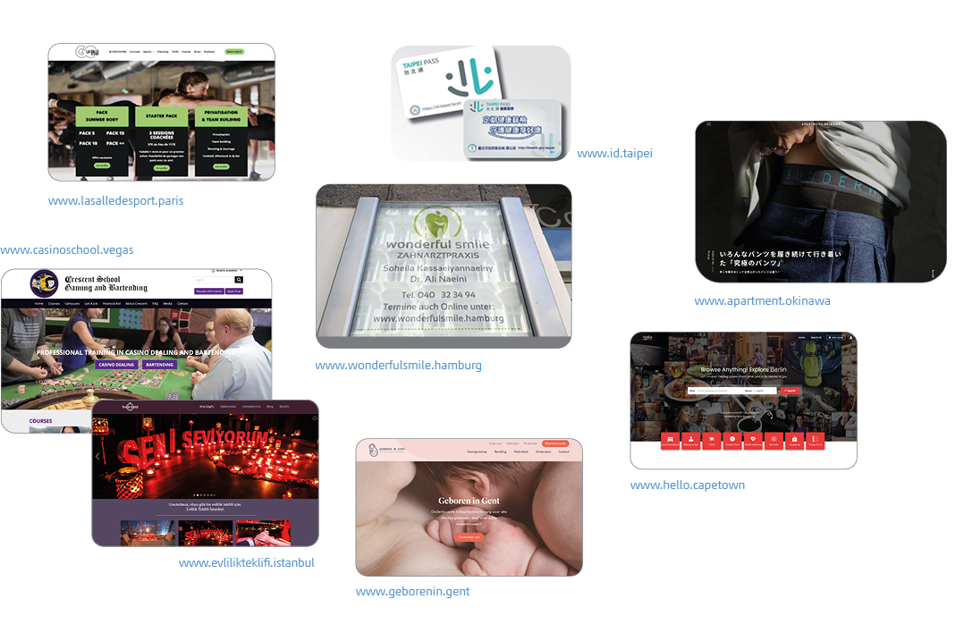 Beispiele weitere Entwicklungen bei Digitale Stadtmarken: Mehr Vielfalt und lokale Geschäftsmöglichkeiten mit CityTLDs