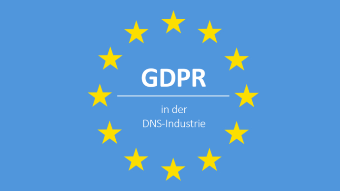 GDPR in der DNS-Industrie